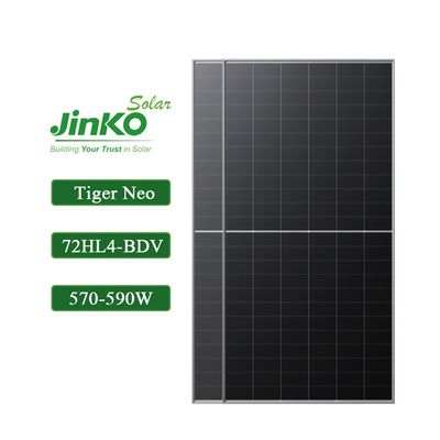 570W-590W Jinko Tiger Neo Module photovoltaïque à double face de classe N-type 72HL4-BDV