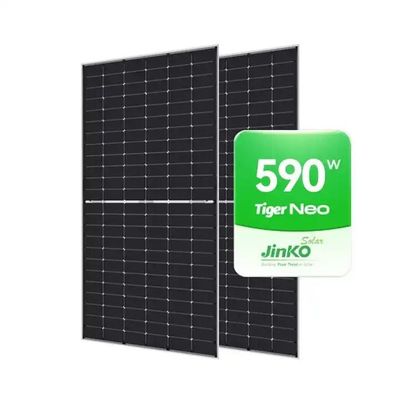 Panneaux solaires photovoltaïques de type Jinko Solar Tiger Neo N 590W 585W 580W 575W 570W pour le système solaire en réseau