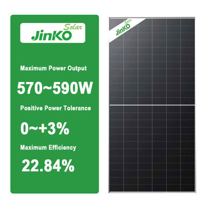 Jinko Tiger Neo type N double verre 570W 575W 580W 585W 590W États-Unis entrepôt panneaux solaires bifaciaux