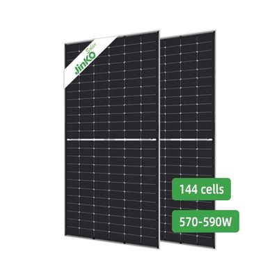 Jinko Tiger Neo 570W-590W Panneau solaire mono-facial adapté à diverses applications