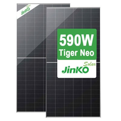 Panneau solaire mono de type N Jinko 550w 555w Tiger Neo 72HL avec boîte de jonction IP68
