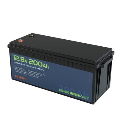 Longue durée de vie LiFePO4 stockage rechargeable Li-ion Prismatique 12V 200Ah batterie au lithium-ion