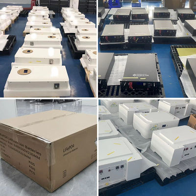 16S1P 100ah 200ah Lifepo4 Pack de batterie pour le système solaire à domicile Powerwall 5kwh