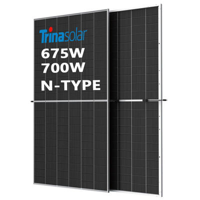 Modules photovoltaïques bifaciaux de Trina Solar Vertex NEG21C.20 665W 670W 675W 680W 690W 700W Panneaux solaires