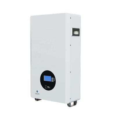 51.2V 100AH 200AH Powerwall 5kWH 10kWH Lifepo4 Batterie au lithium pour système solaire intégré