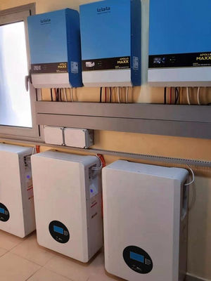 51.2V batterie solaire Lifepo4 lithium-ion avec Smart BMS pour la maison et tout en un design