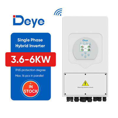 Technologie avancée Deye SUN-6K-SG03LP1-EU Inverseurs AC à courant continu de 48 V pour sortie en trois phases
