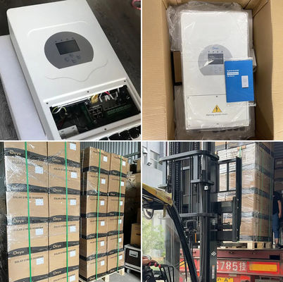 Invertisseur solaire hybride SUN-5K-SG03LP1-EU de 5 kW monophase 2MPPT avec une efficacité ≥ 99,9%