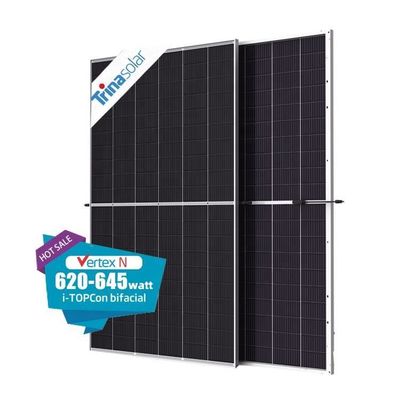 Système solaire Trina Solar TSM-NEG20C.20 620-645W Module solaire mono PV bifacial de type N