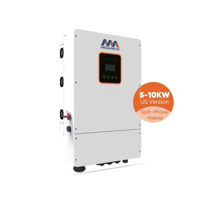 Affichage LCD Megarevo Inverseur hybride R5KLNA 8kw 10kw Inverseur solaire en phase séparée hors réseau