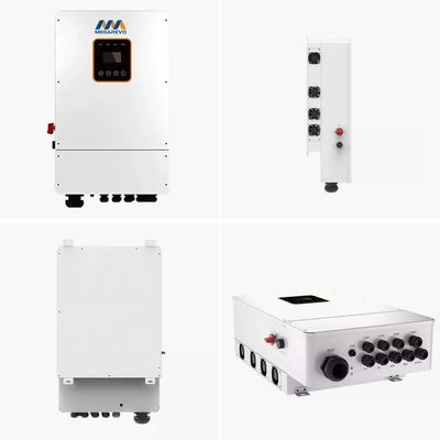 Affichage LCD Megarevo Inverseur hybride R5KLNA 8kw 10kw Inverseur solaire en phase séparée hors réseau