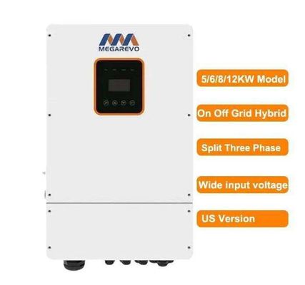 5kw 6kw 8kw 10kw Mppt Inverseur solaire à phase divisée 120v 240v 48v Basse fréquence