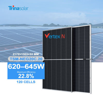 Le panneau TOPCon bifacial de type N de Trina, une cellule à demi-coupe de 210 mm pour des performances optimales