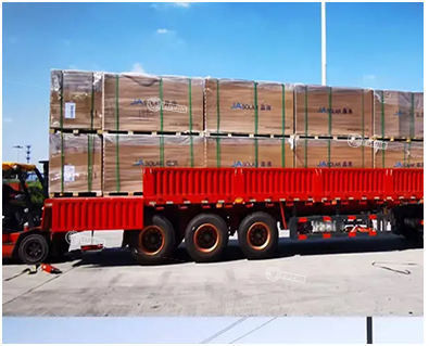 2465*1134*35mm Tailles du panneau JA 605W 610W 615W 620W 625W 630W Panneau solaire tout noir