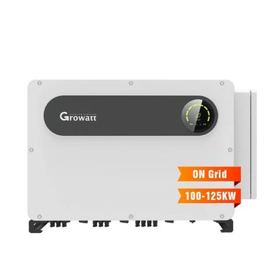 980,8% de puissance élevée Growatt sur le réseau Inverter MAX 100-125KTL3-X LV 100KW 110KW 125KW