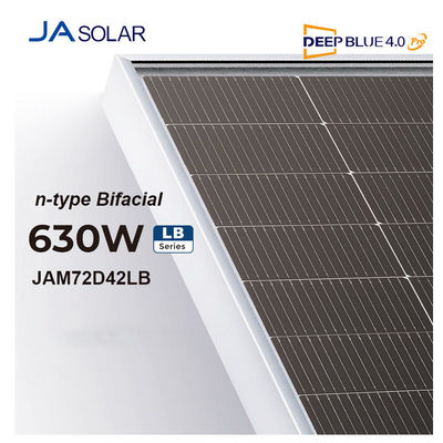 Panneau solaire à domicile de 600 W avec modules bifaciaux de type N et dimensions du panneau 2465*1134*35 mm