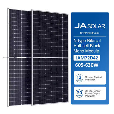 Module PV bifacial de type N pour l'entrepôt européen de Rotterdam
