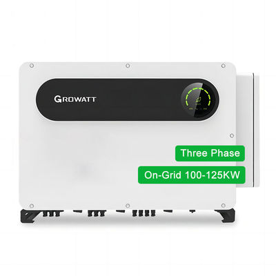 Accueil Énergie solaire Growatt MAX 125KTL3-X LV Invertisseur empilable avec technologie avancée