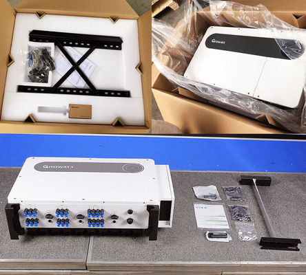 Accueil Énergie solaire Growatt MAX 125KTL3-X LV Invertisseur empilable avec technologie avancée