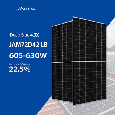JA Solar 620 watts Panneaux solaires bifaciaux de type N Meilleur choix pour les solutions d'énergie solaire