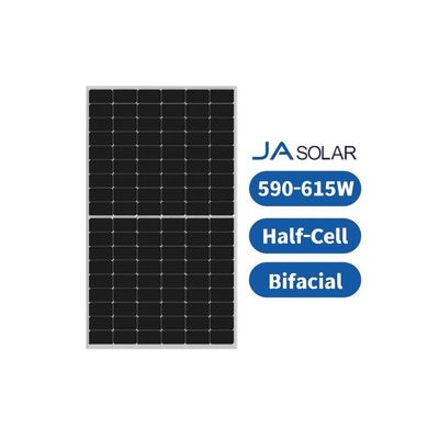 Panneau solaire JA 600W 605W 610W 615W 590W 595W 600 Watt Panneaux solaires pour entrepôt de l'UE