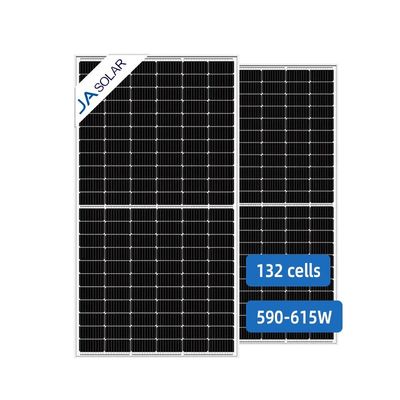 Panneau solaire monocristallin PERC 590w 595w 600w 605w 610w 615w pour le système d'énergie solaire