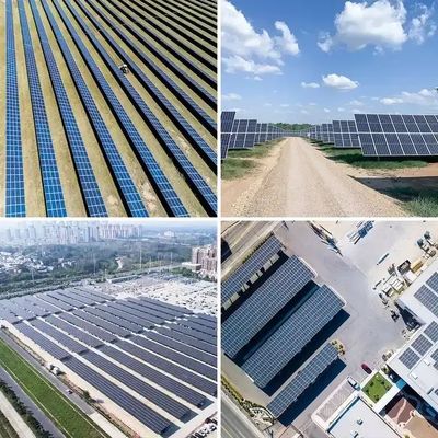 JA SOLAR Efficience Panneau solaire bifacial avec technologie MBB à double verre et à demi-cellule