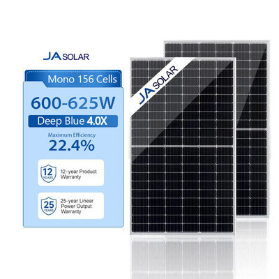 Panneau solaire de type 615W 620W 625W N pour panneaux industriels Dimensions 2465*1134*35mm