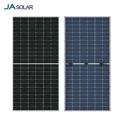 22Efficacité du panneau de 0,5% JA Panneau solaire bifacial de type N 570W-600W Double verre 30 ans de puissance