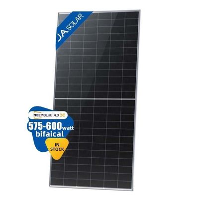 Module photovoltaïque bifacial de type N de verre de 2,0 mm 575W 590W 600W pour l'installation sur le toit