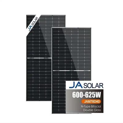 JAM72D40 LB 575w 580w 590w 600w Panneau bifacial Panneaux solaires photovoltaïques pour une durabilité optimale