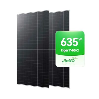 Jinko N type 78HL4-V Panneau solaire IP68 Boîte de jonction nominale 615W Type de cellule monocristalline