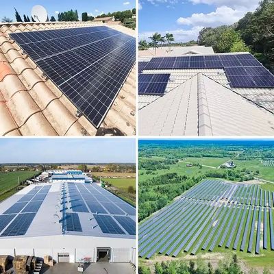 Jinko N type 78HL4-V Panneau solaire IP68 Boîte de jonction nominale 615W Type de cellule monocristalline