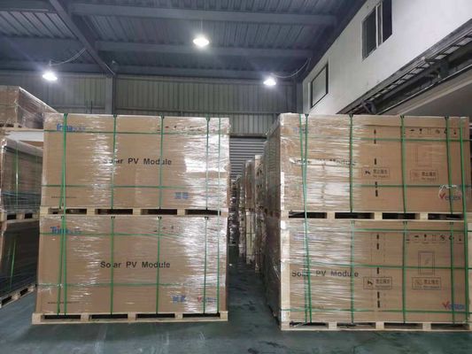 Trina DE19R TSM-DE19R 565-585W Vertex backsheet Mono module pour les solutions de panneaux solaires