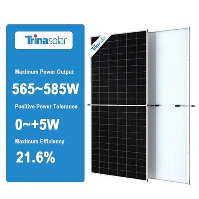 Boîte de jonction IP68 132 cellules Mono 565W-585W Panneau solaire pour vos besoins