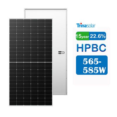 Module monocristallin à demi-cellule de 585W Trina Solar TSM DE19R avec connecteur compatible MC