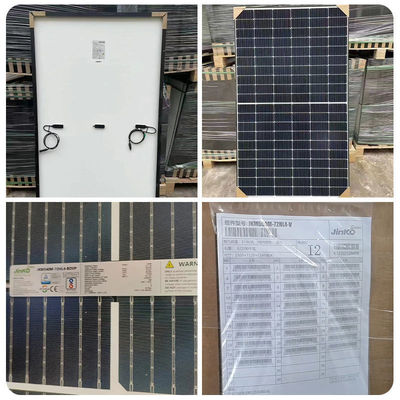 Panneau solaire bifacial de type N mono de 550W Panneaux solaires PV pour système photovoltaïque