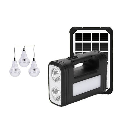 Vente à chaud batterie générateur solaire système d'éclairage Kit de camping en plein air Pêche coupure d'alimentation électrique maison alimentation d'urgence