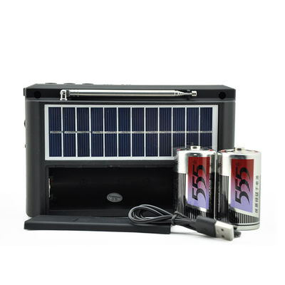 Personnalisation Compacte Camping Radio solaire avec lampe de charge de la torche