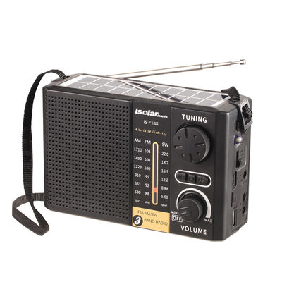 Radio solaire portable avec haut-parleur