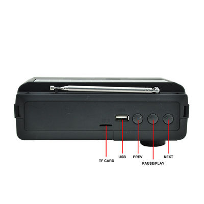 Radio solaire portable avec haut-parleur