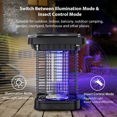 Moins de puissance Zappeur de moustique haute tension Zappeur solaire pour insectes extérieurs intérieurs