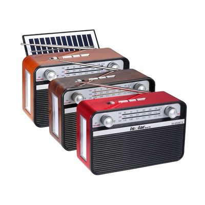 haut-parleur sans fil radio d'urgence solaire radio de panneau solaire puissant avec usb