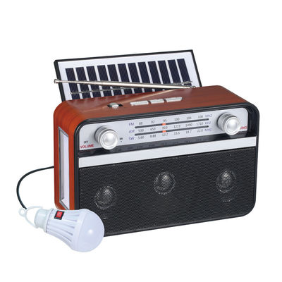 haut-parleur sans fil radio d'urgence solaire radio de panneau solaire puissant avec usb