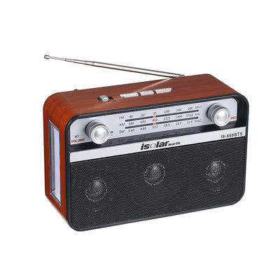 haut-parleur sans fil radio d'urgence solaire radio de panneau solaire puissant avec usb