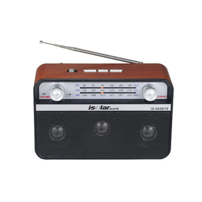 haut-parleur sans fil radio d'urgence solaire radio de panneau solaire puissant avec usb