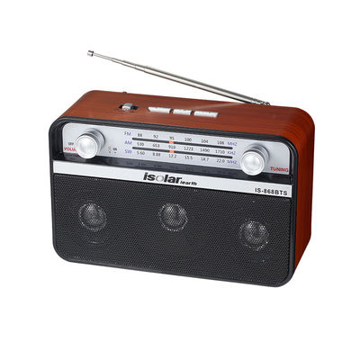 Lecteur de musique USB Tf Fm Am Sw 3 Band Radio solaire extérieure avec BT rechargeable