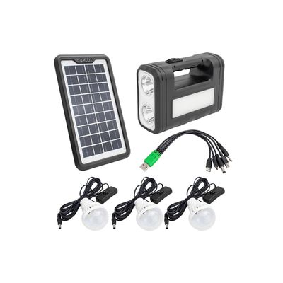 Kit d'éclairage solaire d'urgence extérieur