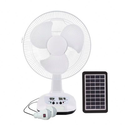 Ventilateur à LED solaire de 18W Ventilateur électrique de chargeur de batterie solaire pour camping