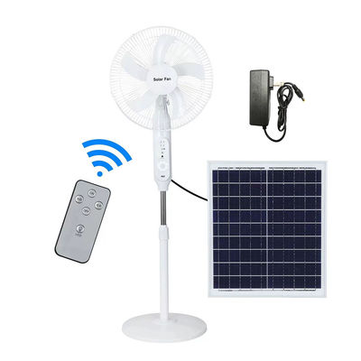 Ventilateur solaire personnalisable de 18 pouces Ventilateur solaire rechargeable pour la maison